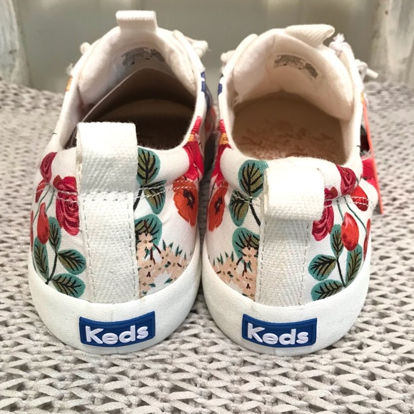 NWT Keds X Rifle Paper Co Kickback Blossom Sneakers - Picture 7 of 16